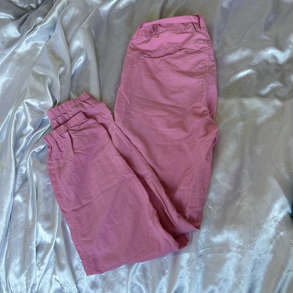 ♡ baby pink cargo pants ♡